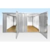 Juego Contenedor 4m X 4.2m Plano Enlace Lateral (Galvanizado)