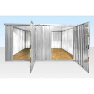 Juego Contenedor 4m X 4.2m Plano Enlace Lateral (Galvanizado)