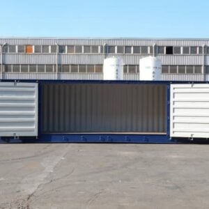 CONTENEDOR MARÍTIMO PRIMER VIAJE APERTURA LATERAL CUBO DE 40 PIES DE ALTO