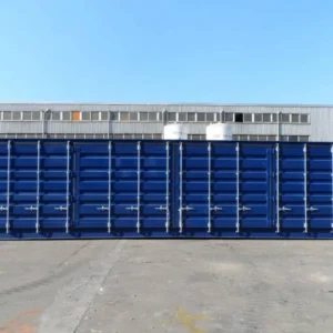 Alternative view of CONTENEDOR MARÍTIMO PRIMER VIAJE APERTURA LATERAL CUBO DE 40 PIES DE ALTO