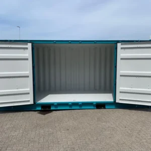 Alternative view of CONTENEDOR MARÍTIMO NUEVO 20 PIES CON LATERALES ABIERTOS (IVA INCLUIDO)