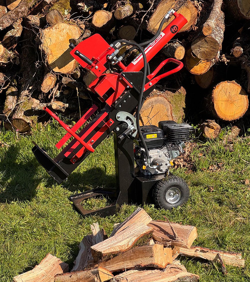 Astilladora leña 15 toneladas eléctrica 2 velocidades y 3 posiciones Roteco TOP LINE - Imagen 3