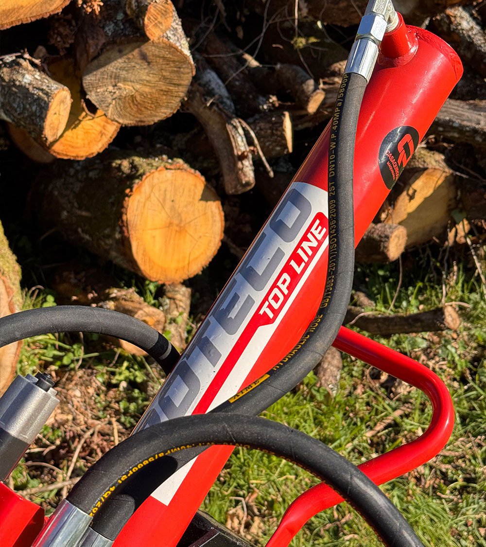 Astilladora leña 15 toneladas eléctrica 2 velocidades y 3 posiciones Roteco TOP LINE - Imagen 5