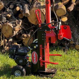 Astilladora leña 15 toneladas eléctrica 2 velocidades y 3 posiciones Roteco TOP LINE