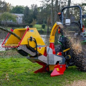 Biotrituradora sobre Tractor Rabaud VEGETOR 110 TCH 110 mm para Tractor de 15 a 35 CV (80 CV con embrague de fricción)