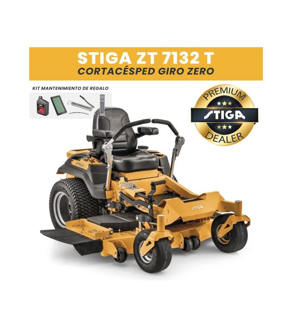 Cortacésped Giro Zero Stiga ZT 7132 T 132cm 27HP - Imagen 11