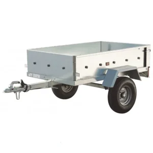 Remolque ligero de acero ERKA RK 838 con 500 kg de peso autorizado