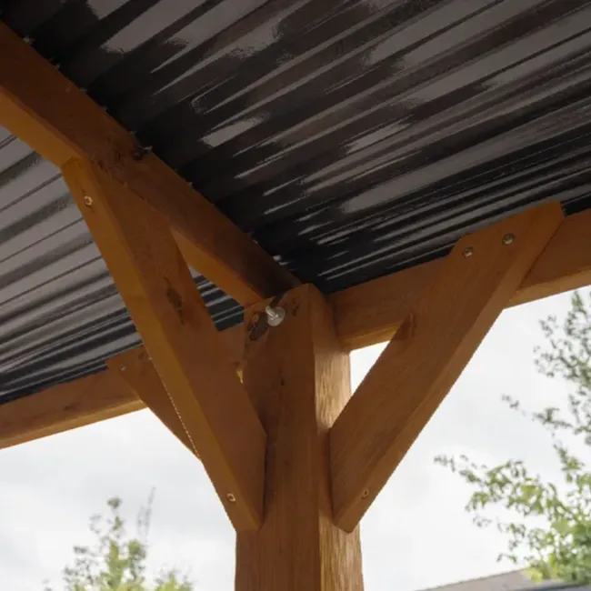 Cochera para 2 Double Victor 604x234x511 cm - Imagen 4