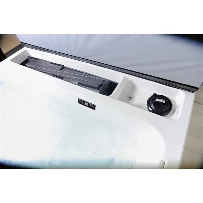 Magic Spa+, 2 plazas, cristal negro, cabezal a la derecha - Imagen 4