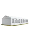 Carpa para fiestas XXL, 6x16 m altura lateral 2,6m, PVC 800, con base reforzada, blanco