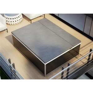 Alternative view of Magic Spa+, 2 plazas, cristal negro, cabezal a la derecha