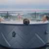 Spa de exterior hinchable NAVAL de 176x65x176 cm 6 pers