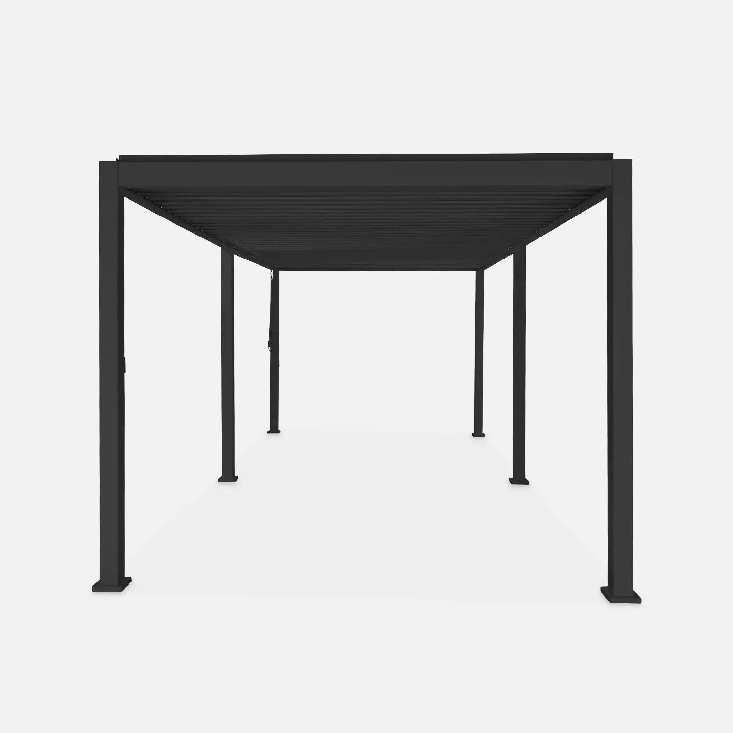 Pérgola bioclimática 3x6m de aluminio - Imagen 7