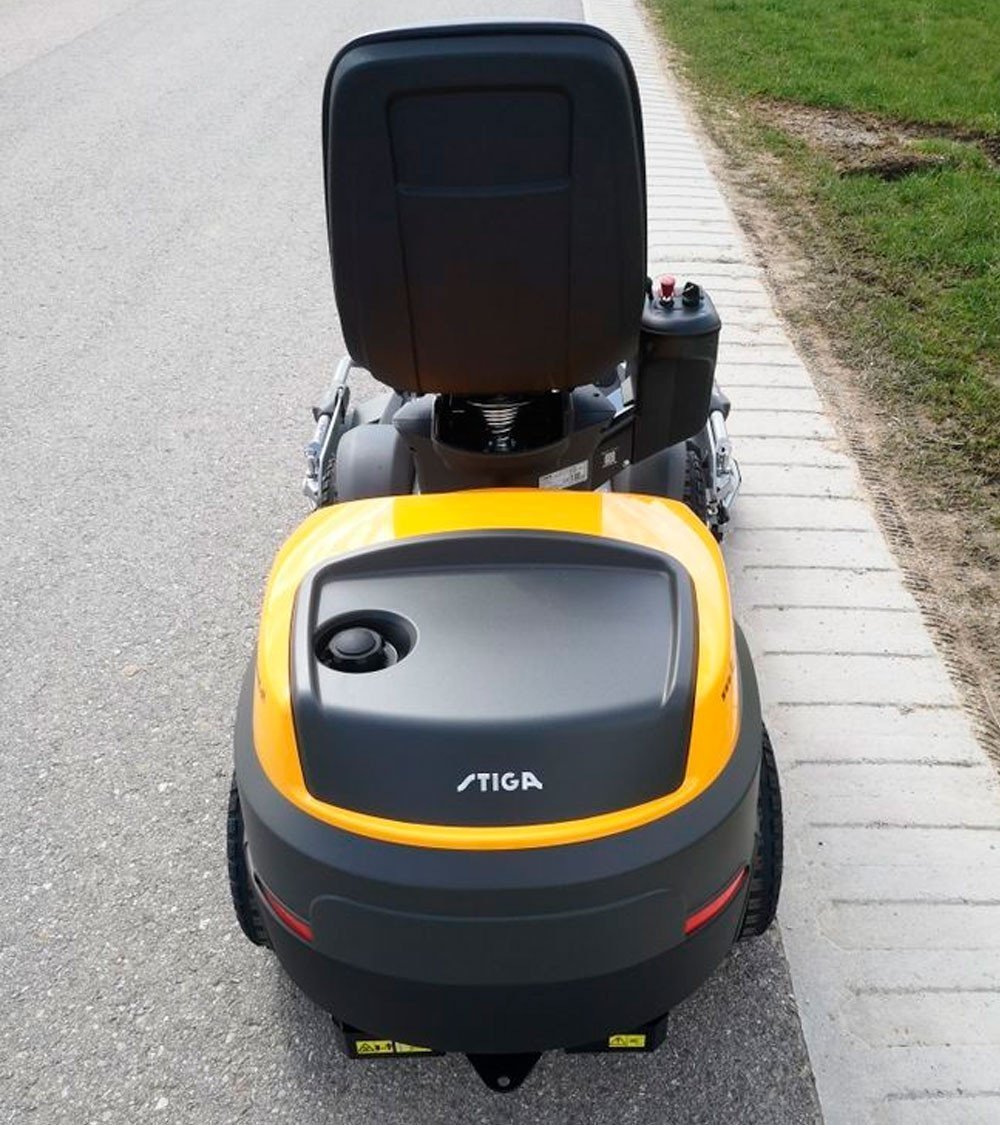 Rider Cortacésped de corte frontal 4x4 Stiga Park 700 WX + Combi PRO 110 Q Plus 110cm 586cc 20HP - Imagen 7