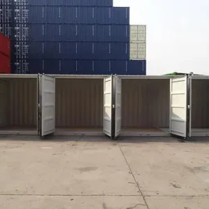 CONTENEDOR MARITIMO DE 40 PIES HC CON 4 PUERTAS LATERALES