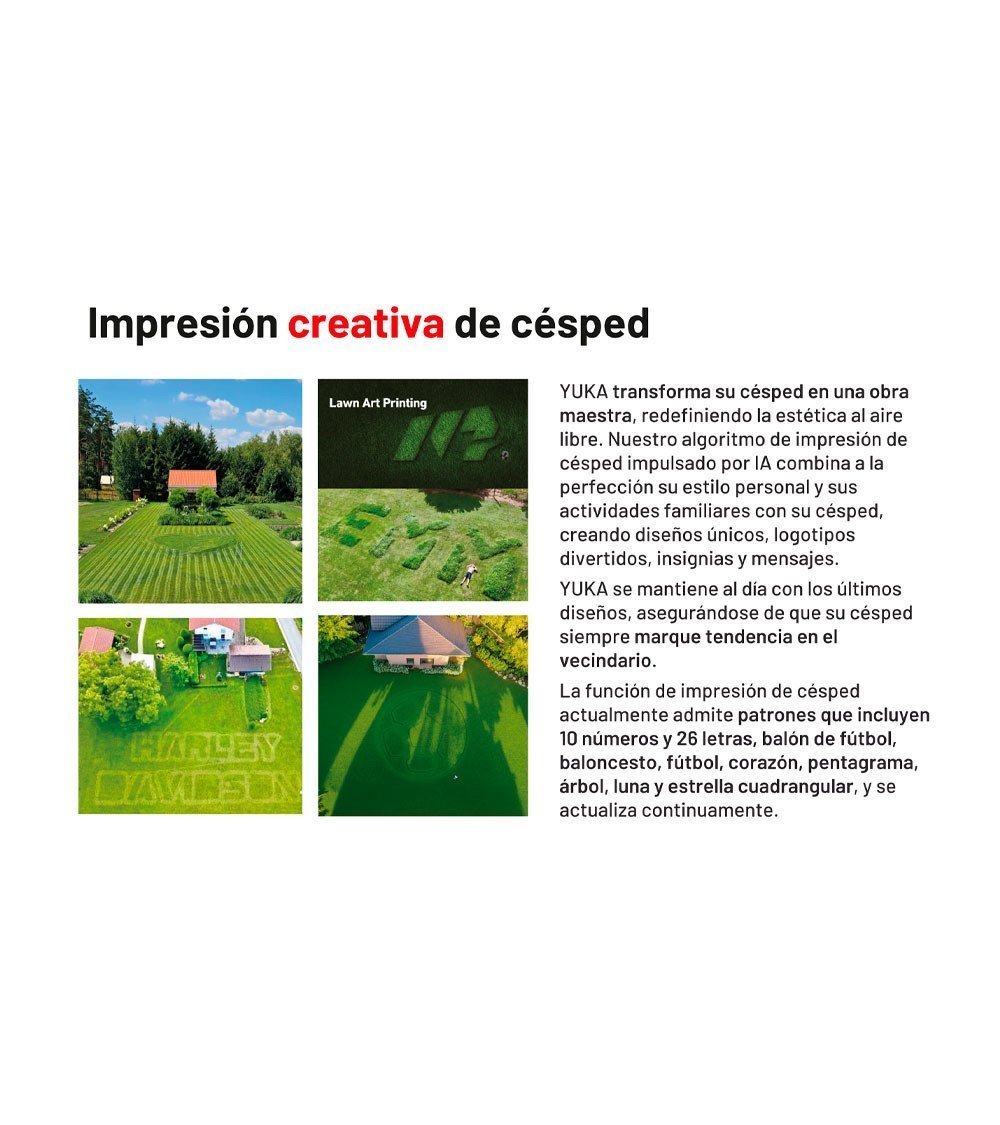 Robot cortacésped Mammotion Yuka 2000 metros con recogehojas y autovaciado - Imagen 6