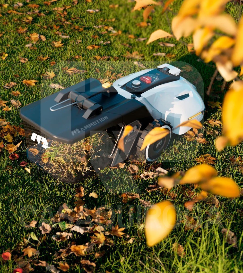 Robot cortacésped Mammotion Yuka 2000 metros con recogehojas y autovaciado - Imagen 4