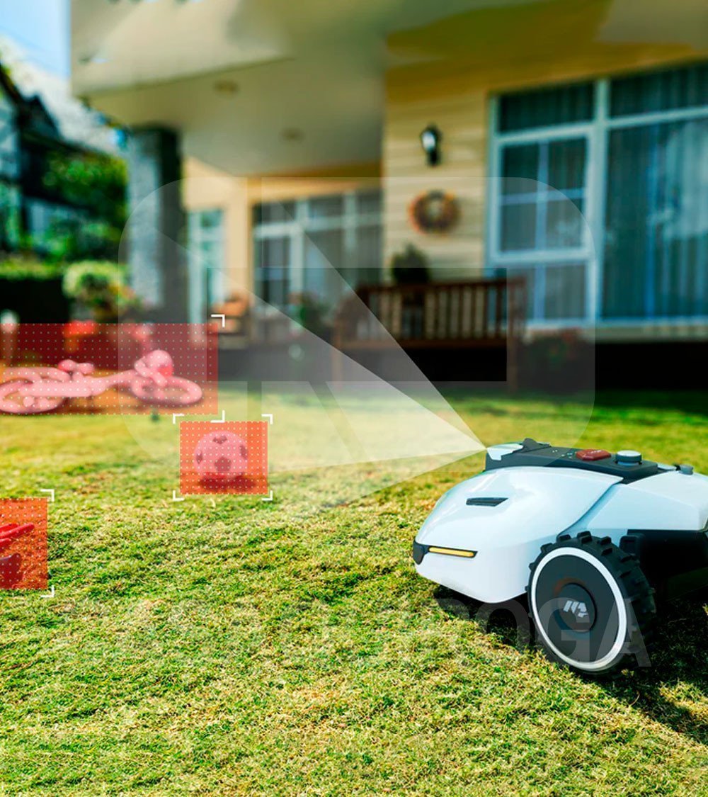 Robot cortacésped Mammotion Yuka 2000 metros con recogehojas y autovaciado - Imagen 3