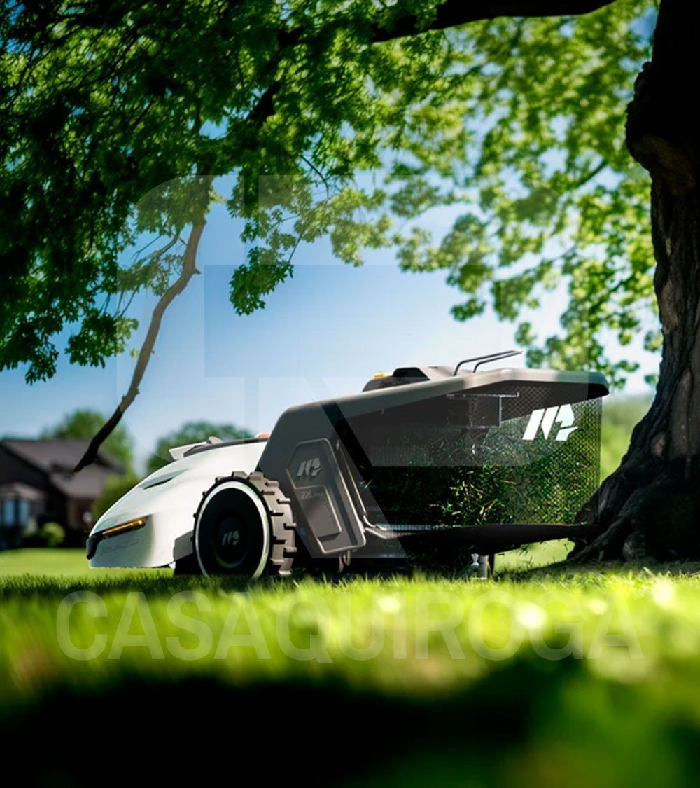 Robot cortacésped Mammotion Yuka 2000 metros con recogehojas y autovaciado - Imagen 2