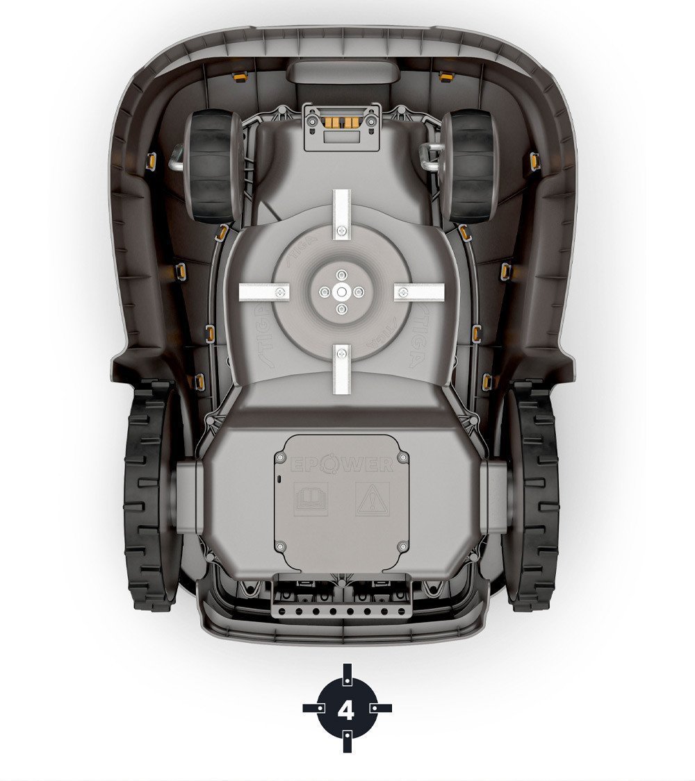 Robot cortacésped sin cable STIGA A 300 450 m² - Imagen 11