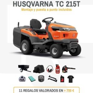 Tractor cortacésped Husqvarna TC 215T 586cc 95cm