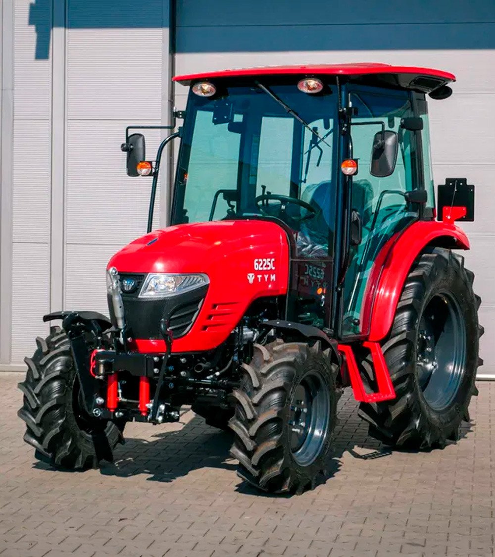 Tractor pequeño TYM 6225C — 58HP Giro 52º - Imagen 19