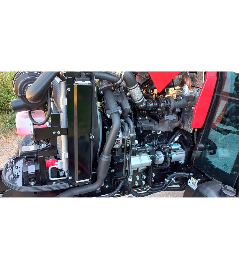 Tractor pequeño TYM 6225C — 58HP Giro 52º - Imagen 5