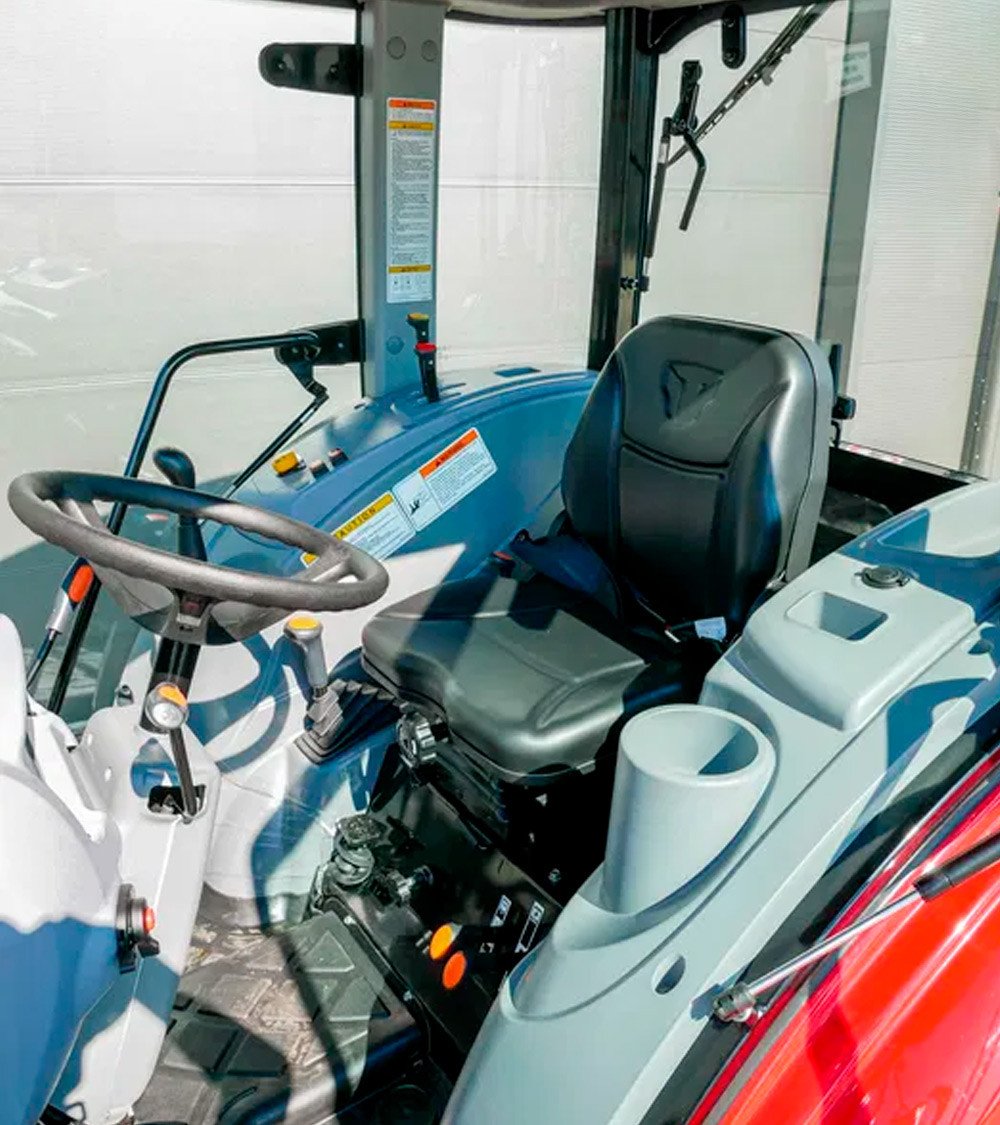 Tractor pequeño TYM 6225C — 58HP Giro 52º - Imagen 8