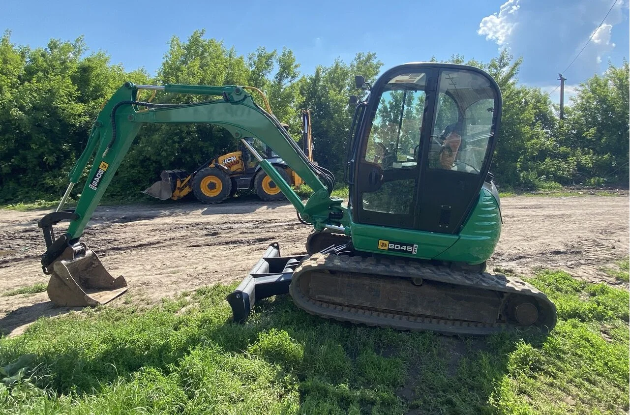 JCB 8045 STS + 3 cucharones / Miniexcavadora 2007 4,75 T
